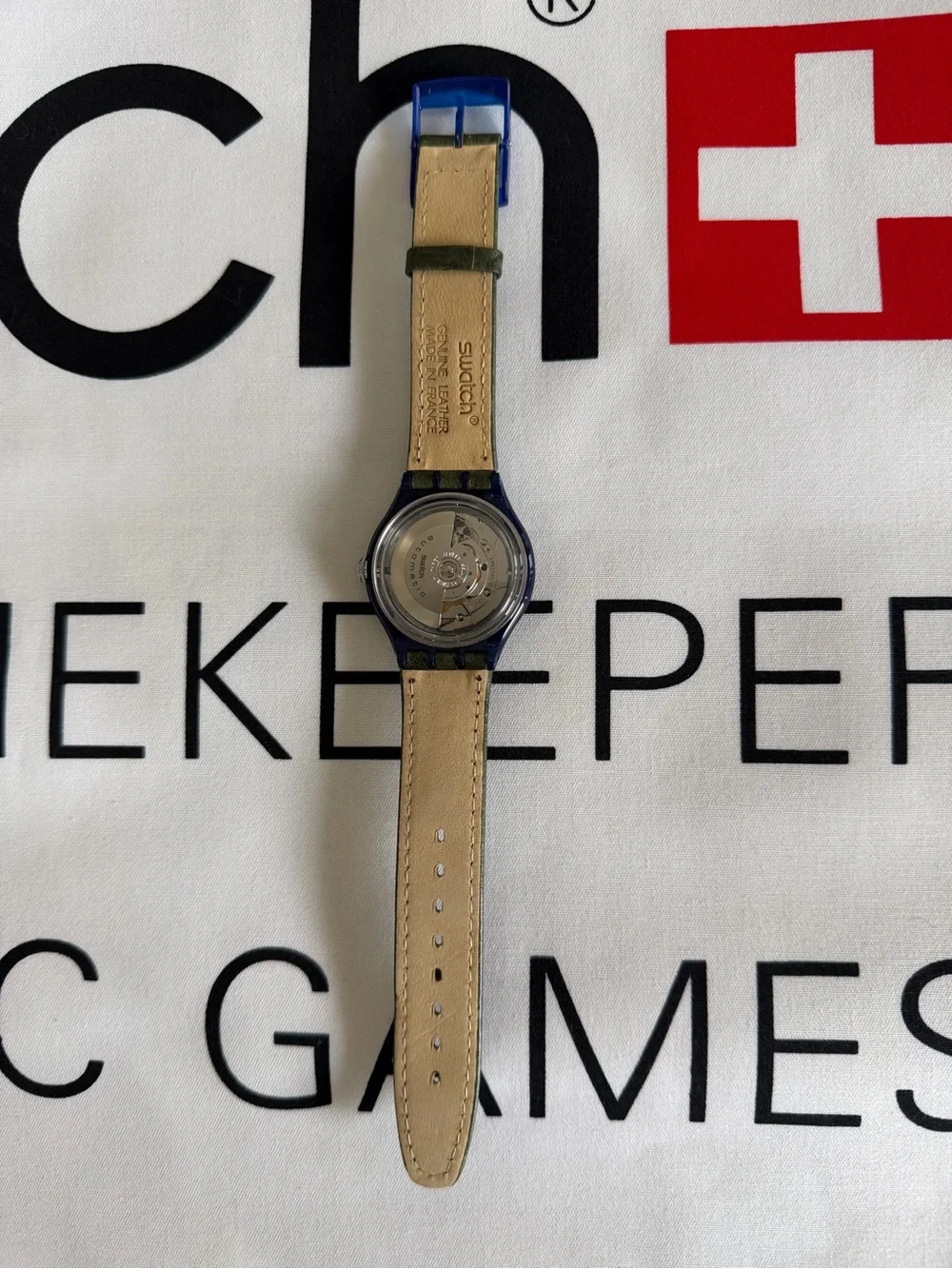 Vintage 1993 Swatch Automatic BARU SAN102